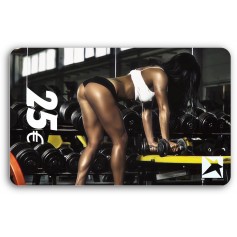 CARTE-CADEAU AVEC MOTIF FEMME 25 EUR