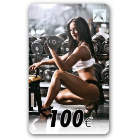 CARTE-CADEAU AVEC MOTIF FEMME 100 EUR