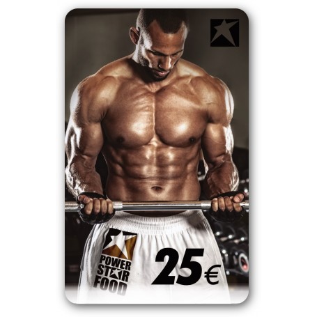 CARTE-CADEAU AVEC MOTIF HOMME 25 EUR