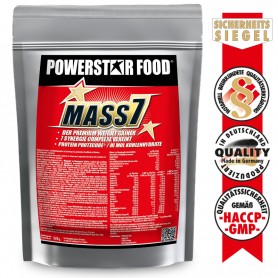 MASS 7 - Premium Weight Gainer für Softgainer - 1610 g