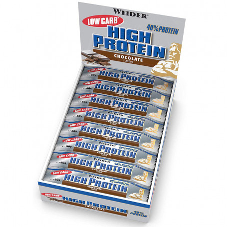 LOW CARB HIGH PROTEIN BAR 40% - 24 barres à 50 g