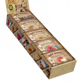 OAT KING MIX - 10 x Barre de flocons d‘avoine  - 95 g