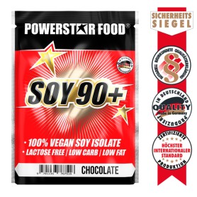 SOY 90 + - Shake d'isolat de protéine de soja - Végétalien -   Echantillon de 30 g