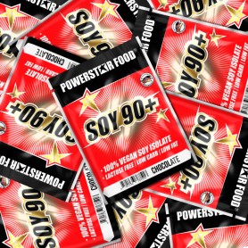 SOY 90 + - Soja Protein Isolat Shake - Vegan - 10 x 30 g Probebeutel