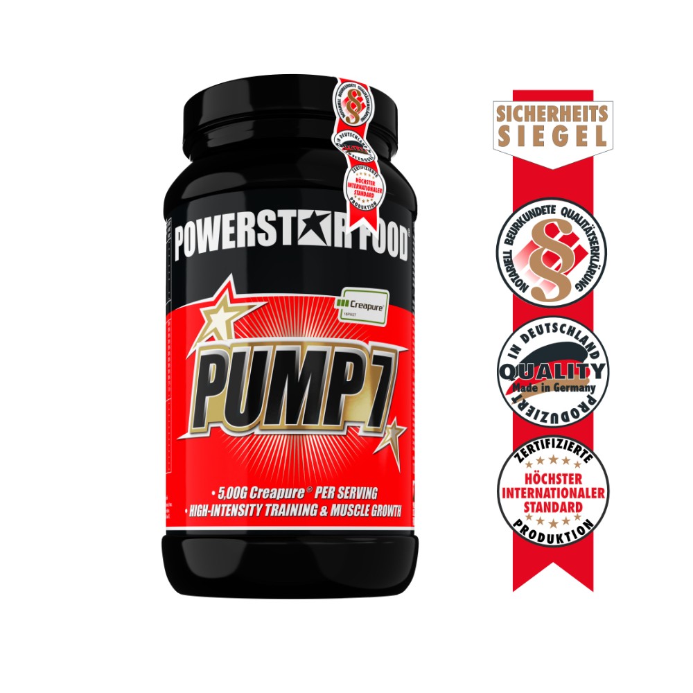 Pump 7 mehr Kraft und Ausdauer jetzt günstig kaufen bei Powerstar Food