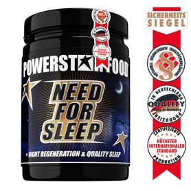 NEED FOR SLEEP - Schnelle Einschlafhilfe & Regeneration - 450 g Pulver