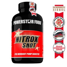 NITROX SHOT - Pre Workout Pump Booster -  200 gélules