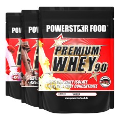 PREMIUM WHEY 90 - Whey Protein Shake - 3 x 850 g