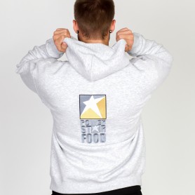 ZIP HOODIE GIRL - grau