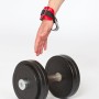 GYM LAT HOOKS STEEL - Latzughilfe
