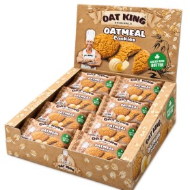 OAT KING - 10 x Barre de flocons d‘avoine - 90 g