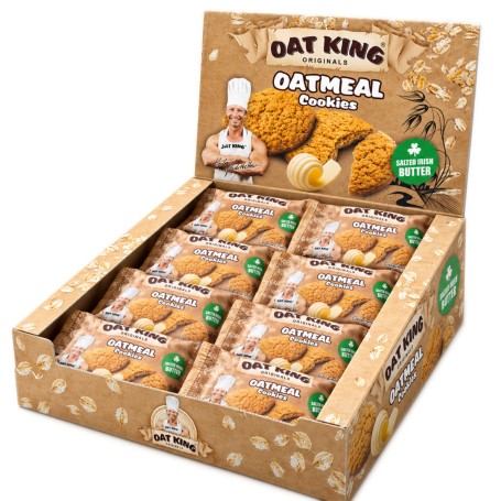 OAT KING - 10 x Barre de flocons d‘avoine - 90 g