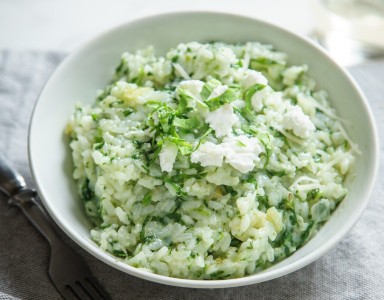 Rezept: Risotto a la Spirulina