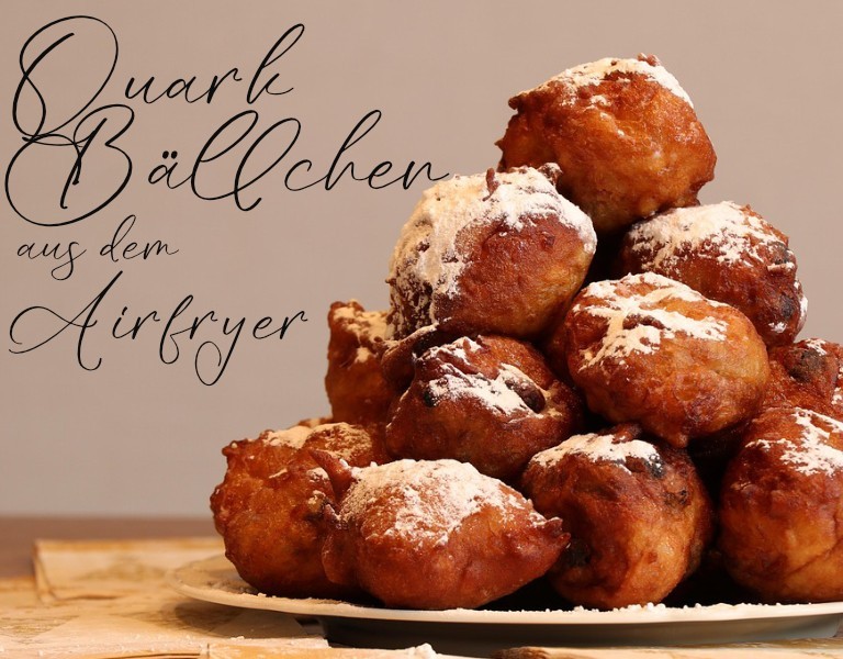 Rezept des Monats  - schnelle Apfel-Zimt Proteinbomben